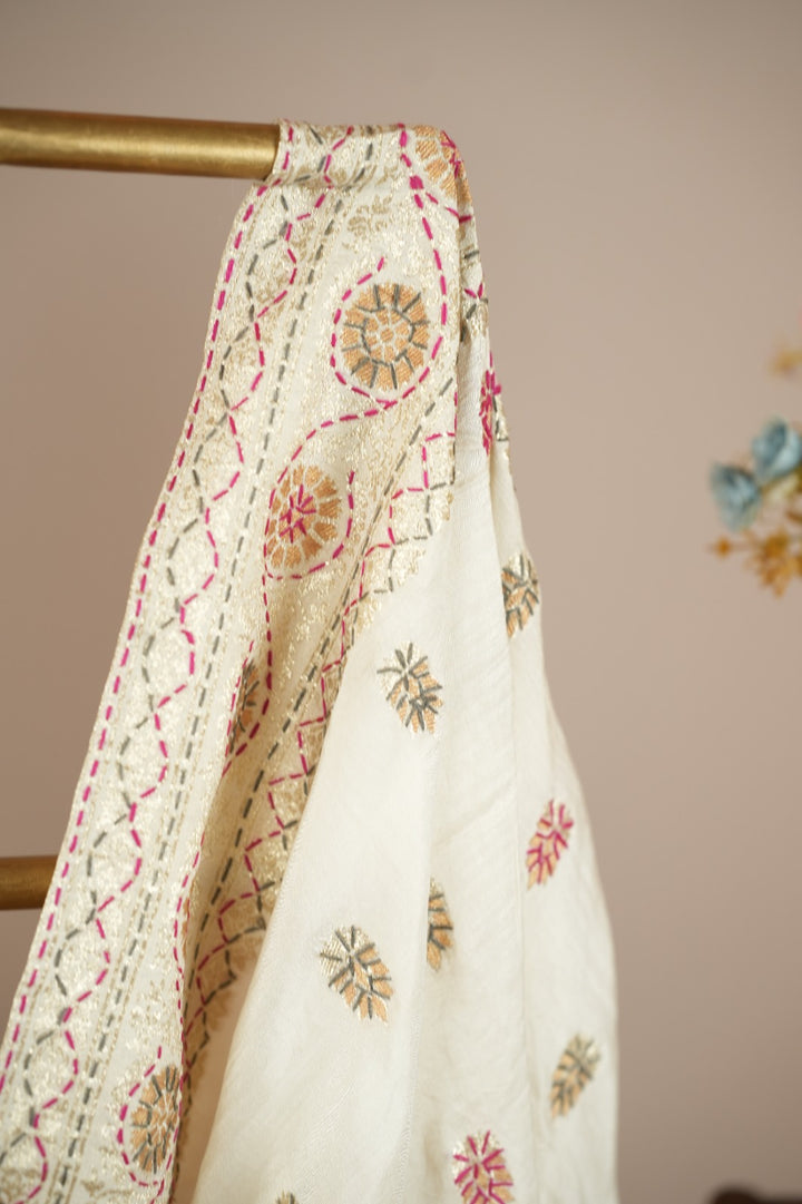 Semi Silk Dupatta TDA0558