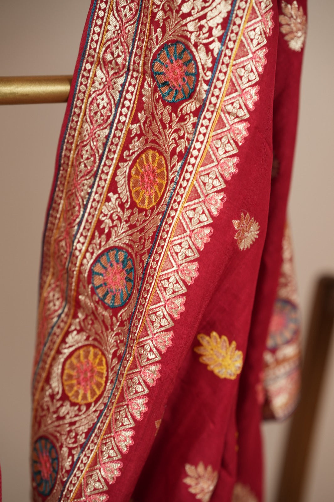 Semi Silk Dupatta TDA0555