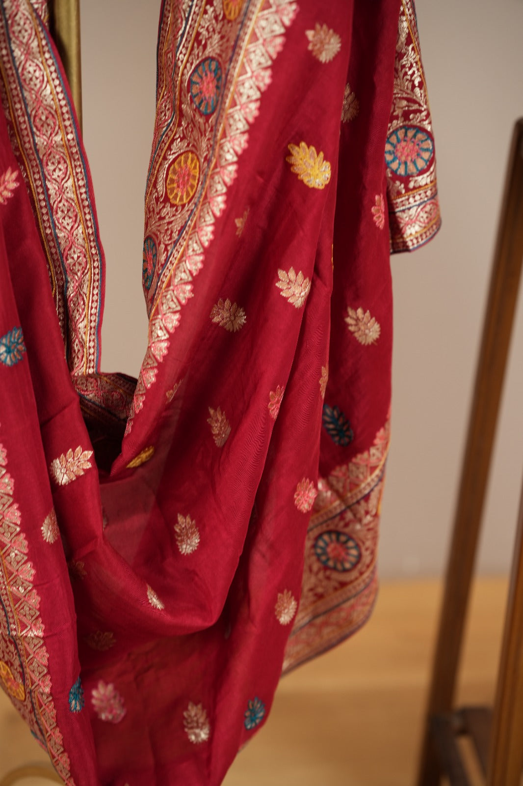 Semi Silk Dupatta TDA0555