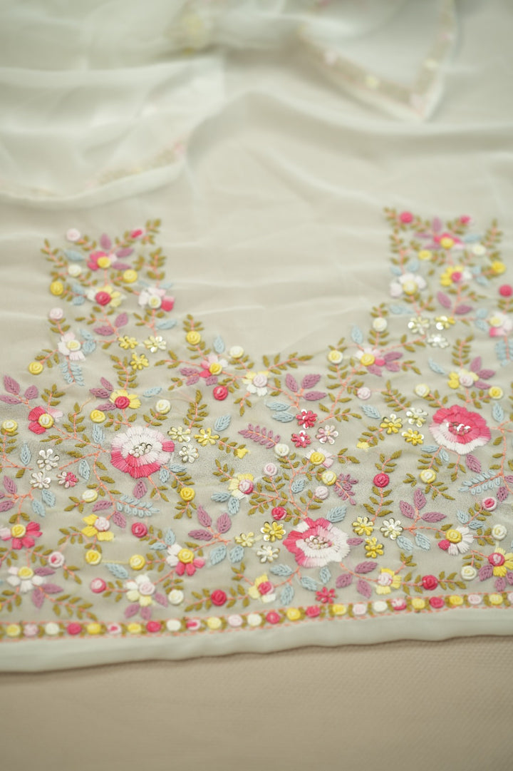 Georgette Saree TSA0580