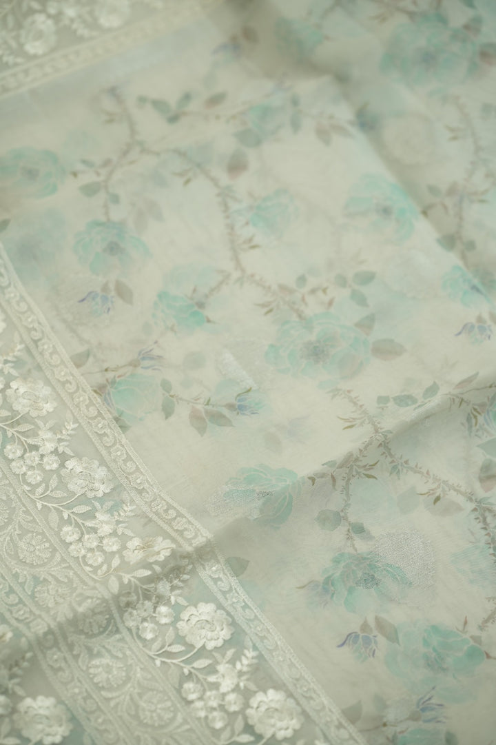 Organza Saree TSA0575