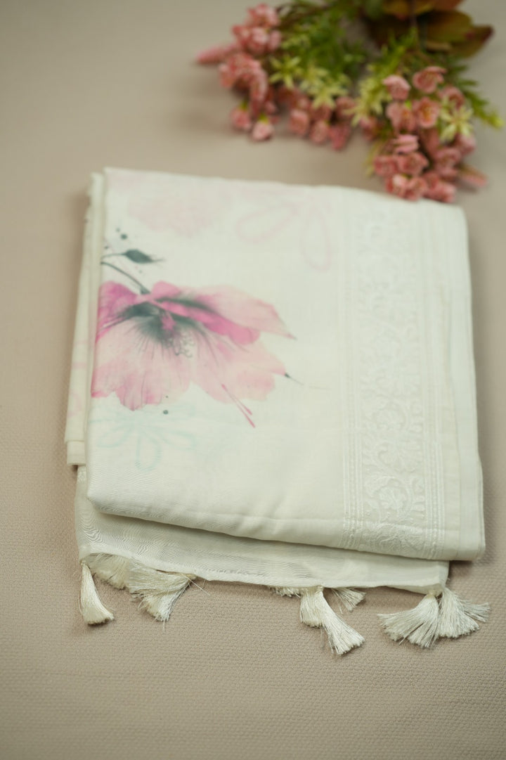 Art Chanderi Saree TSA0579
