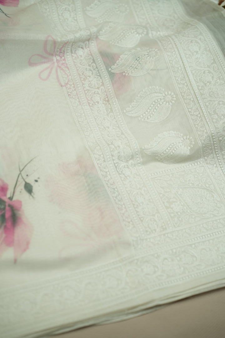 Art Chanderi Saree TSA0579