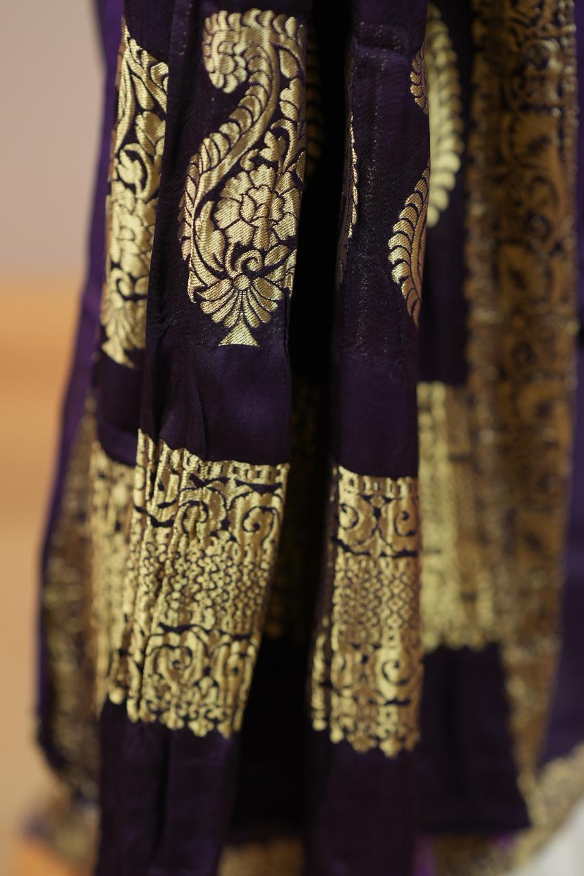 Modal Satin Saree TSA0563