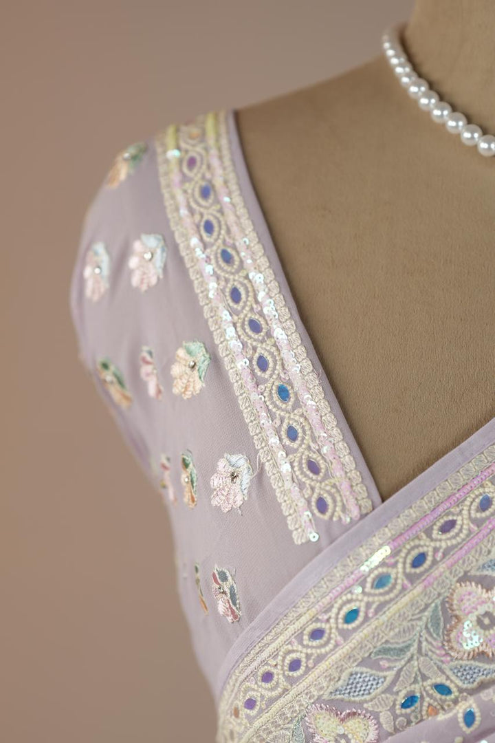 Georgette Saree TSA0562