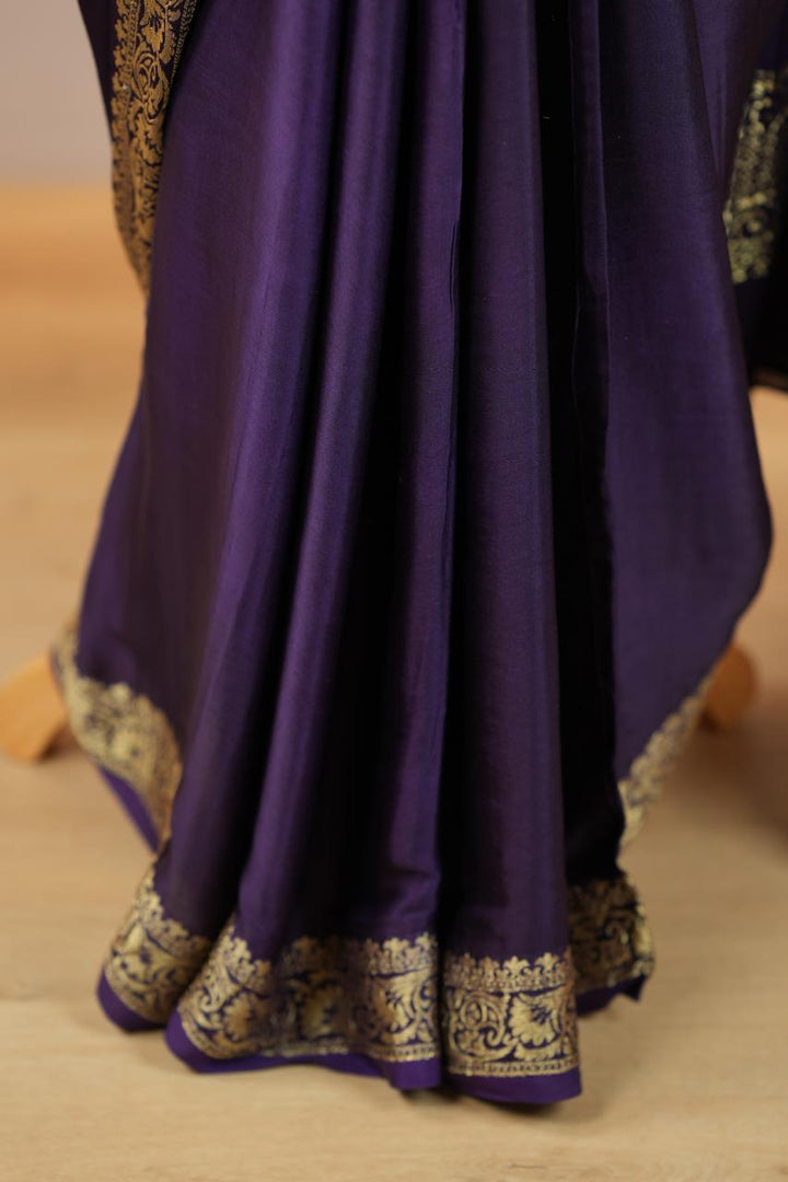Modal Satin Saree TSA0563