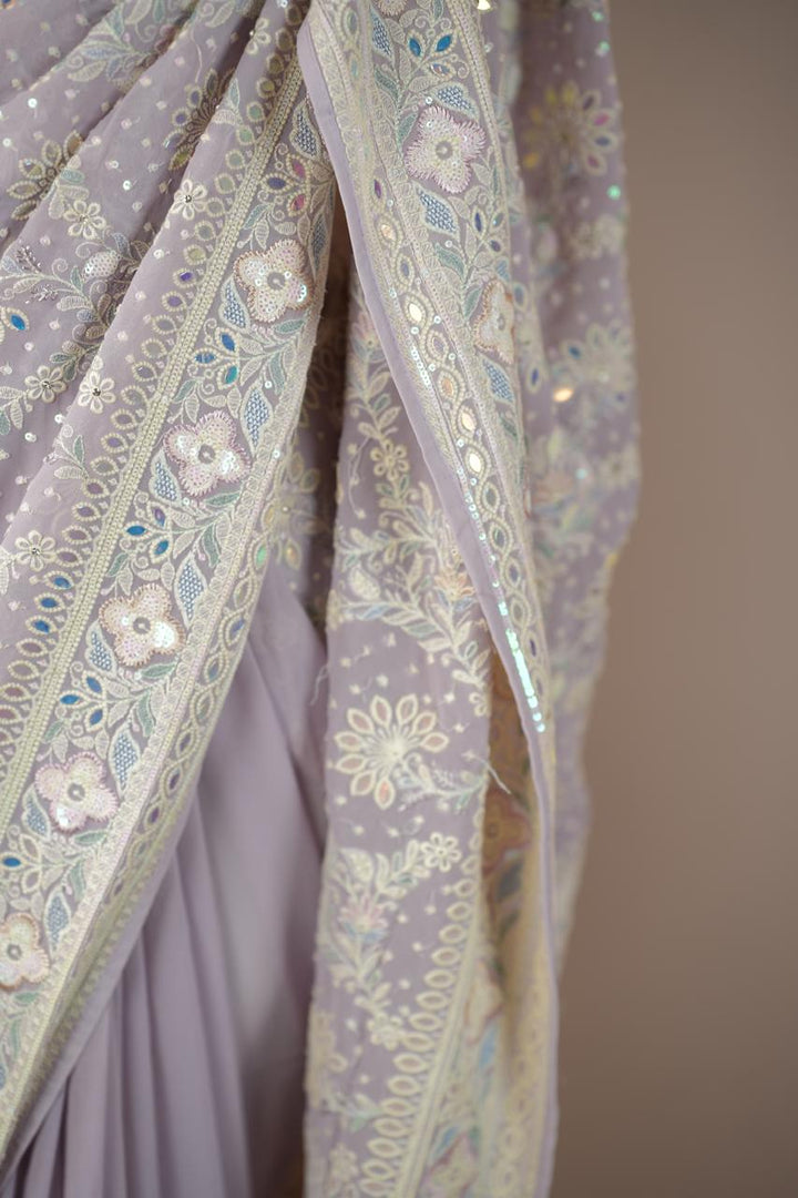 Georgette Saree TSA0562