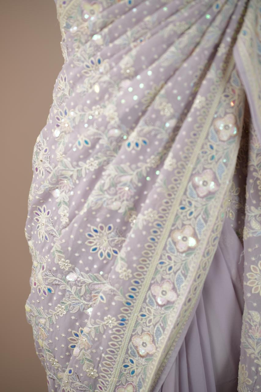 Georgette Saree TSA0562