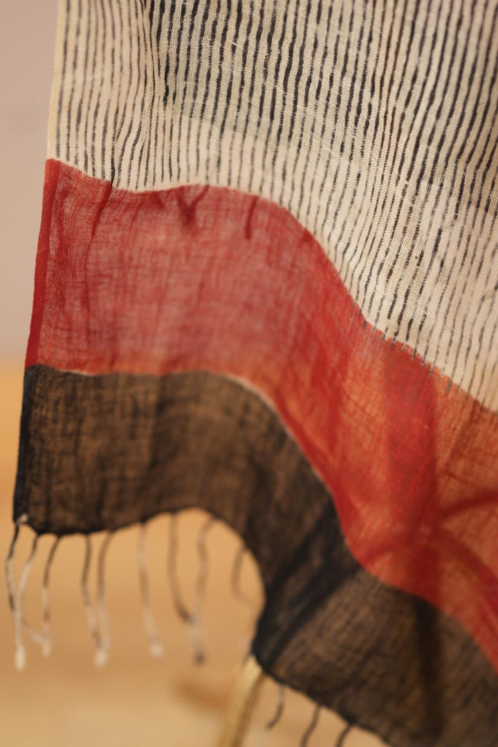 Linen Dupatta TDA0545