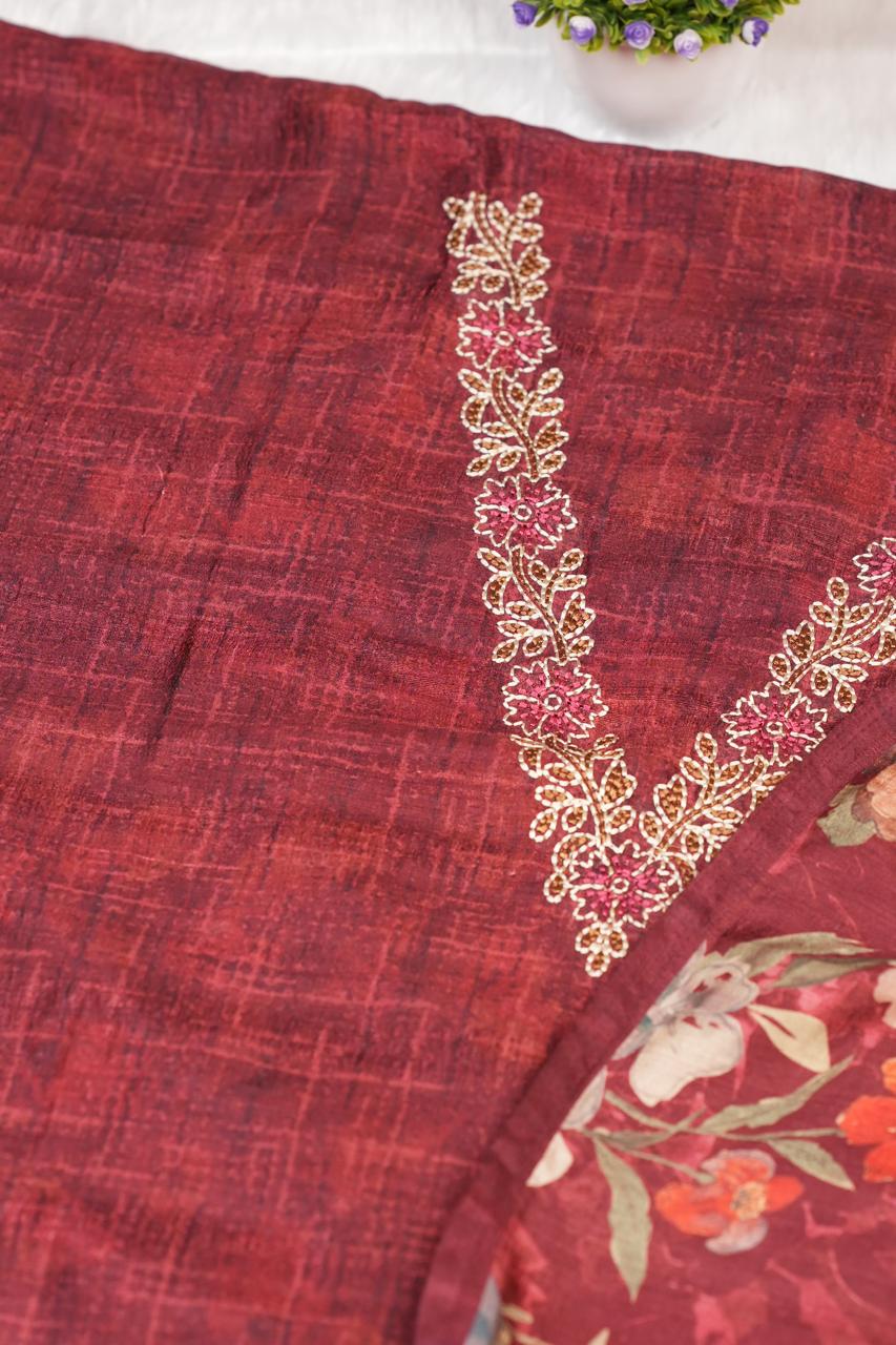 Semi Tussar Salwar TSS5033