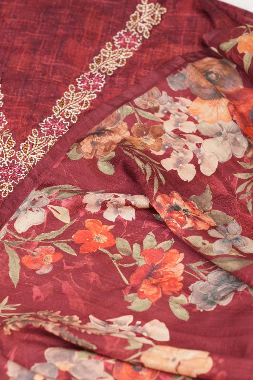 Semi Tussar Salwar TSS5033
