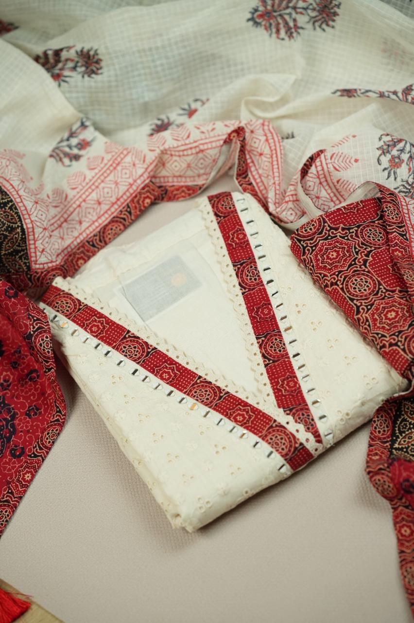 Cotton Salwar TSS5034 Off-White