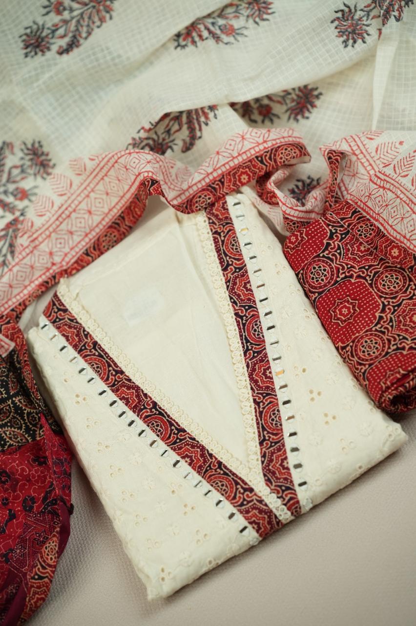 Cotton Salwar TSS5034 Off-White