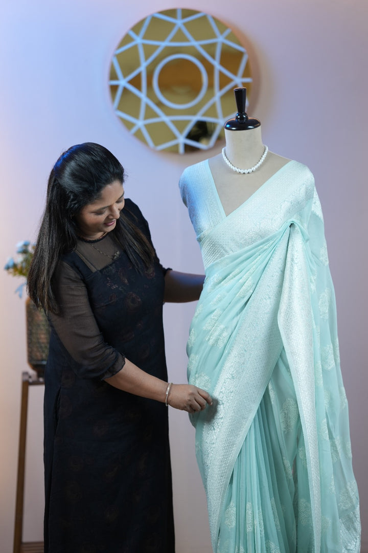 Georgette Saree TSA5041