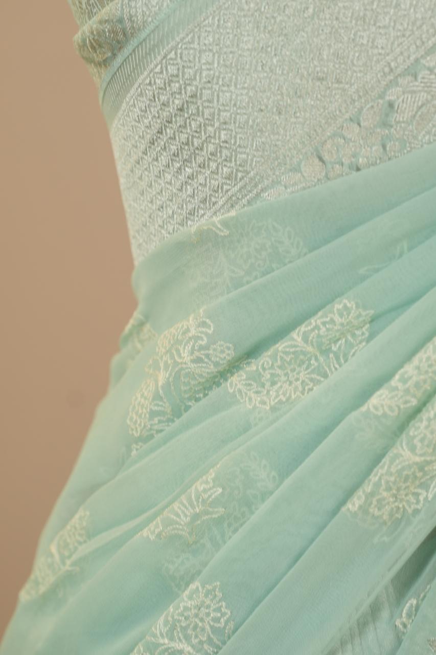 Georgette Saree TSA5041