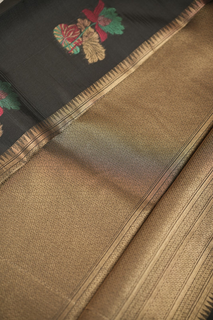 Semi Silk Saree TSA0593