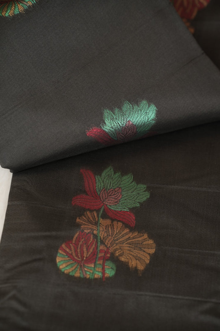 Semi Silk Saree TSA0593