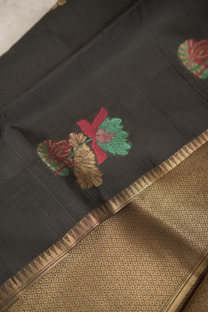 Semi Silk Saree TSA0593