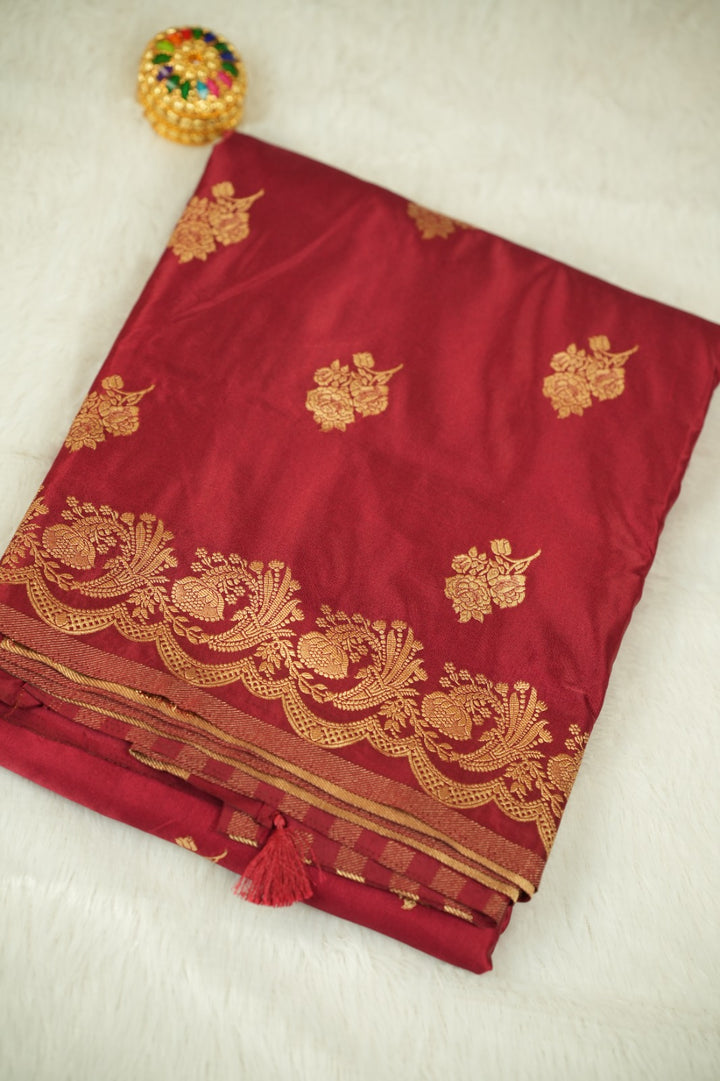 Crepe Silk Saree TSA0594