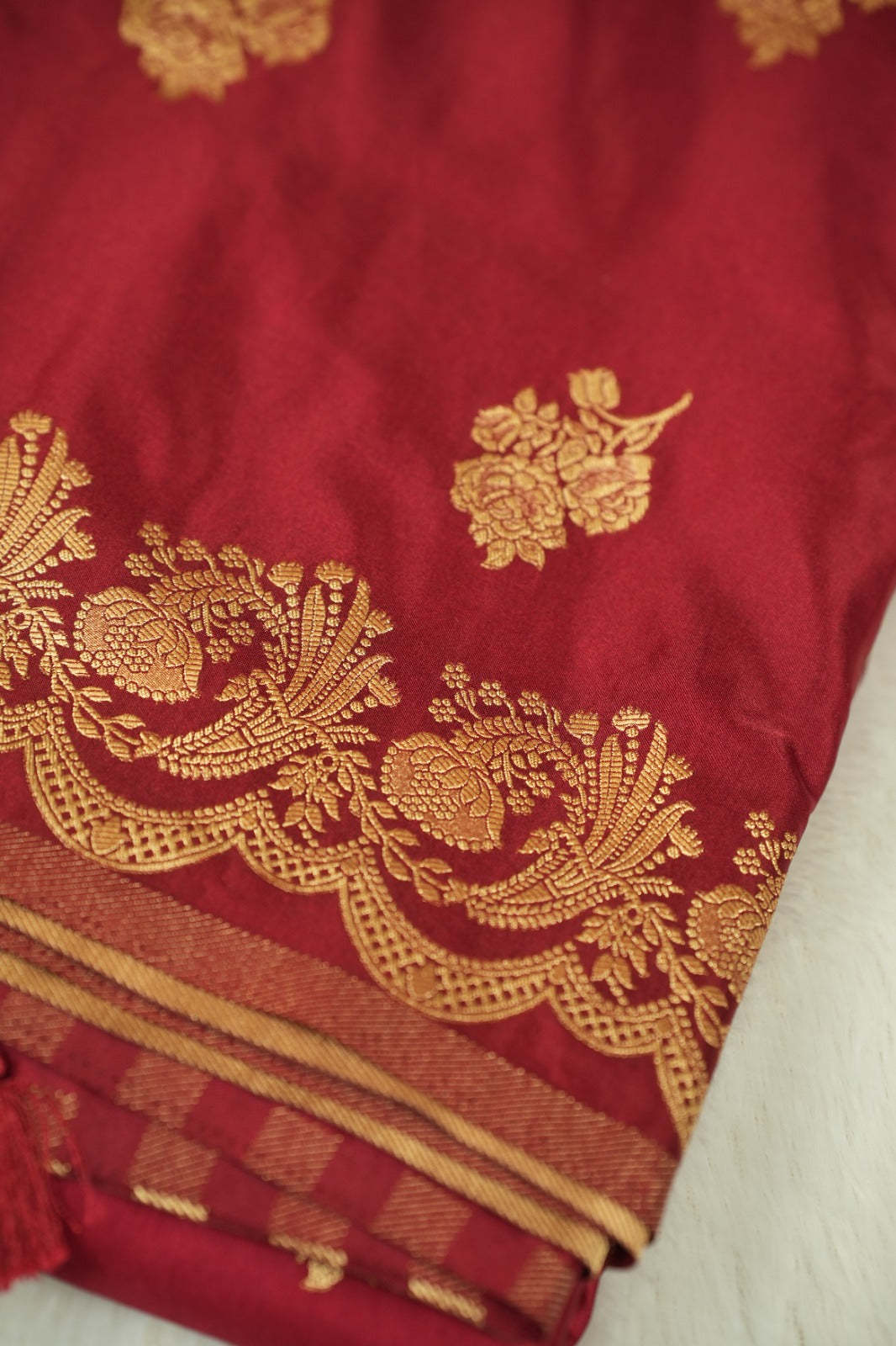 Crepe Silk Saree TSA0594