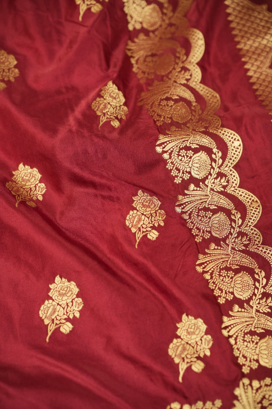 Crepe Silk Saree TSA0594