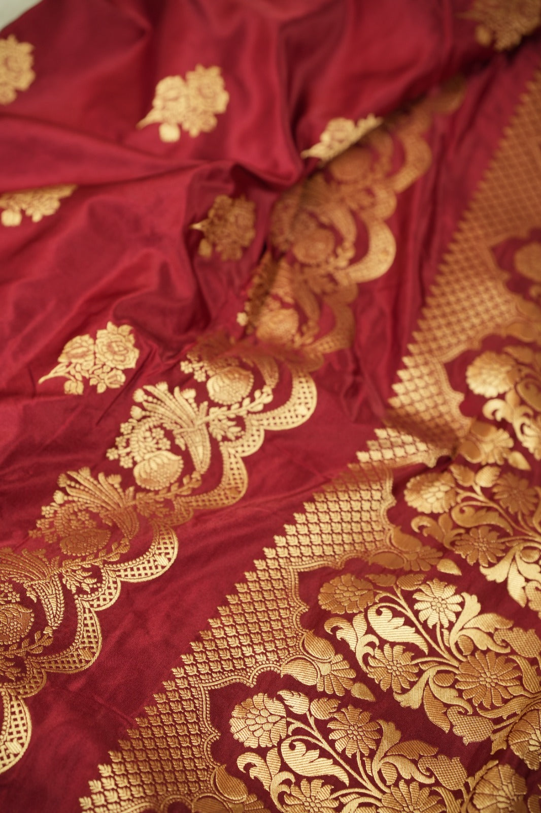Crepe Silk Saree TSA0594