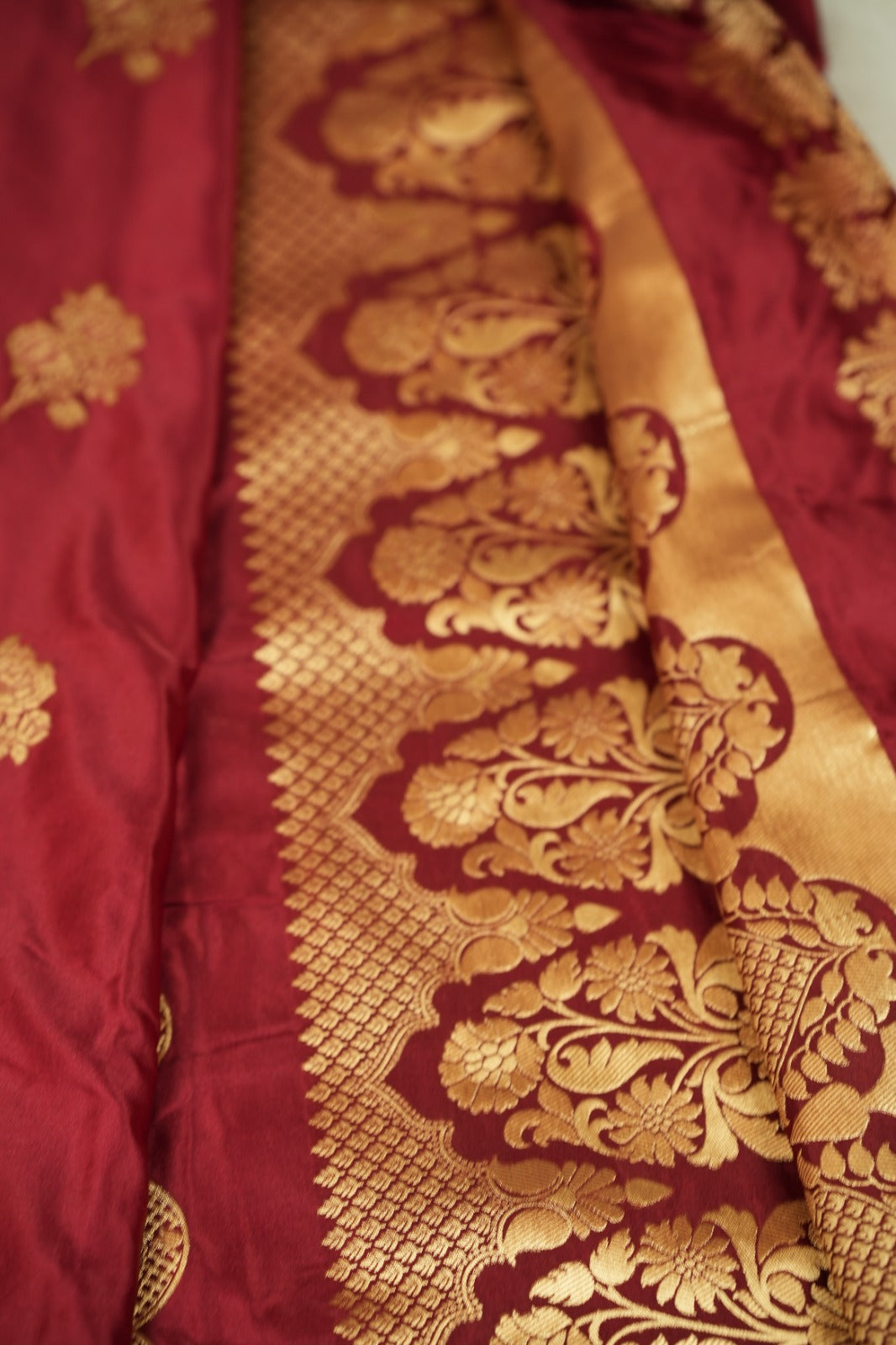 Crepe Silk Saree TSA0594