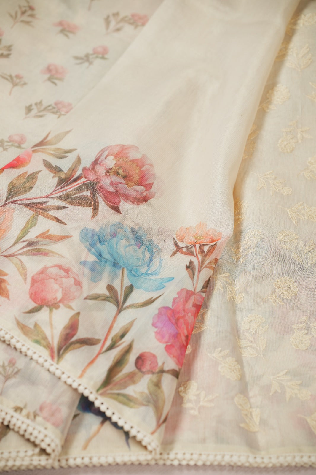 Tissue Net Saree TSA5079