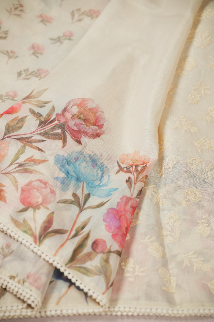 Tissue Net Saree TSA5079