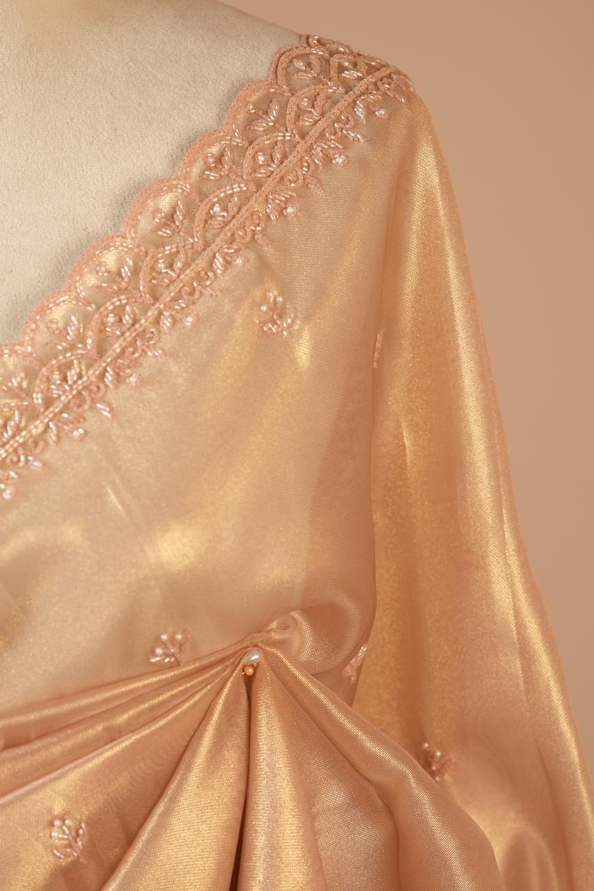 Tissue Organza Saree TSA5088