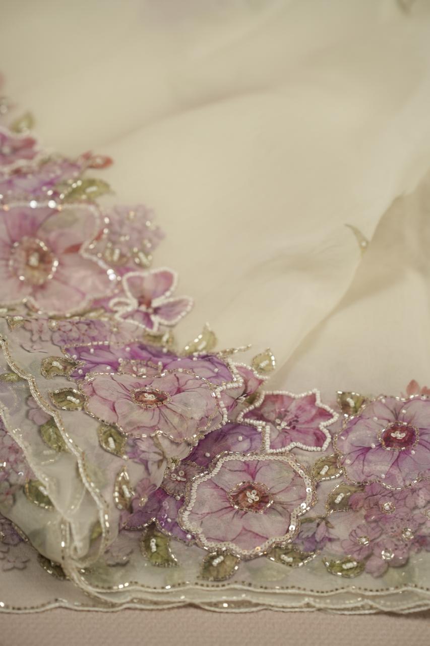 Organza Saree TSA5093