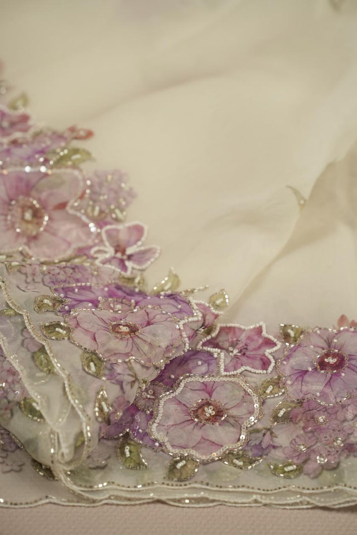 Organza Saree TSA5093