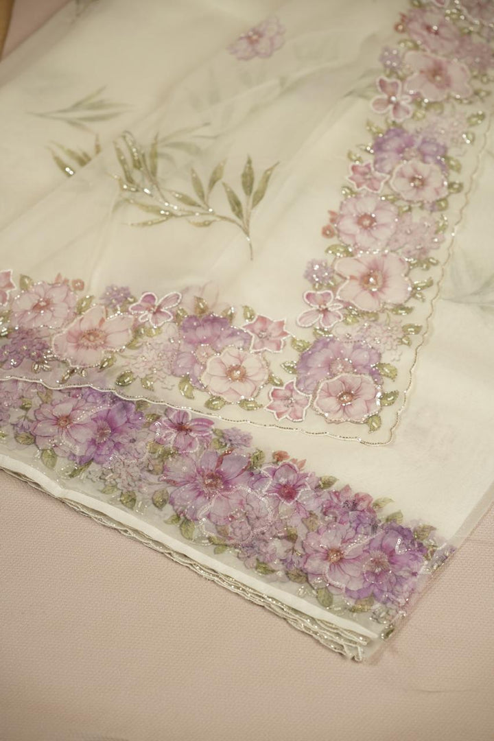 Organza Saree TSA5093