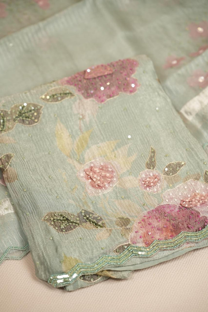 Crushed Tissue Salwar TSS5090