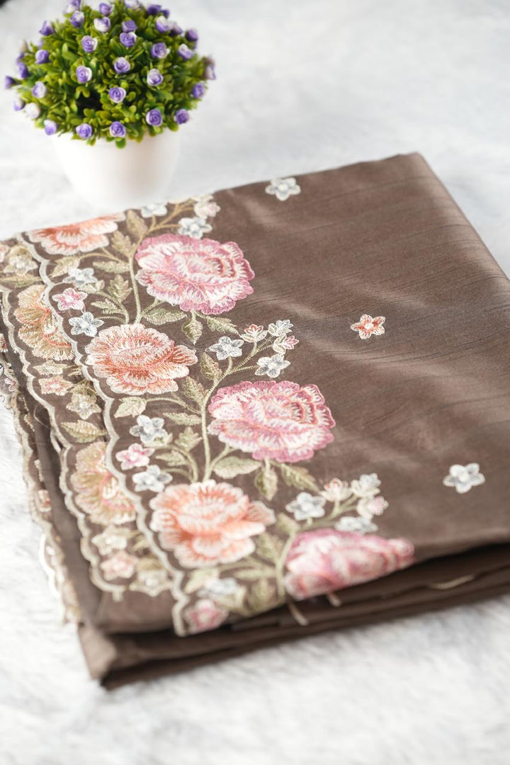 Semi Tussar Saree TSA5091