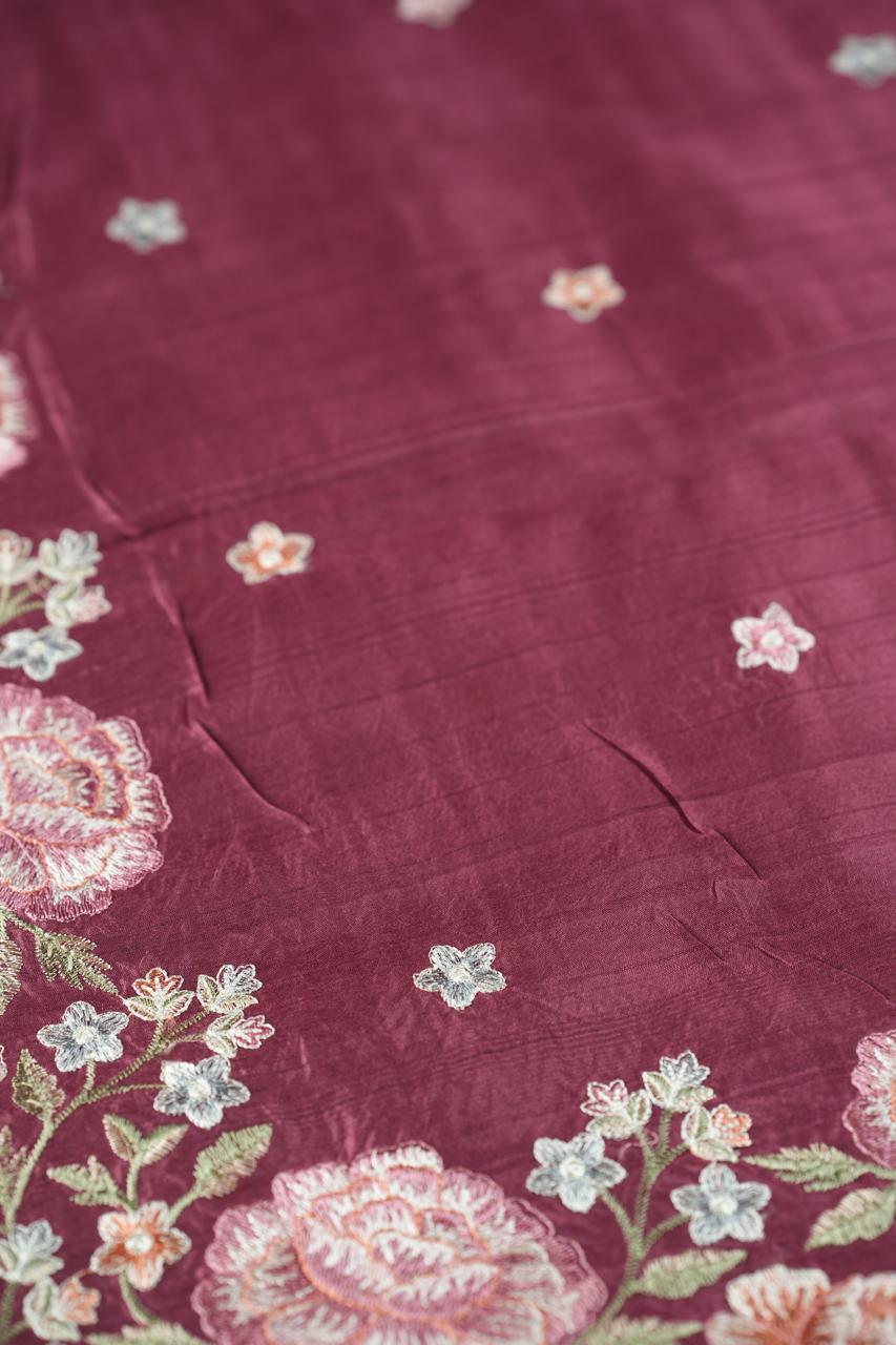 Semi Tussar Saree TSA5091