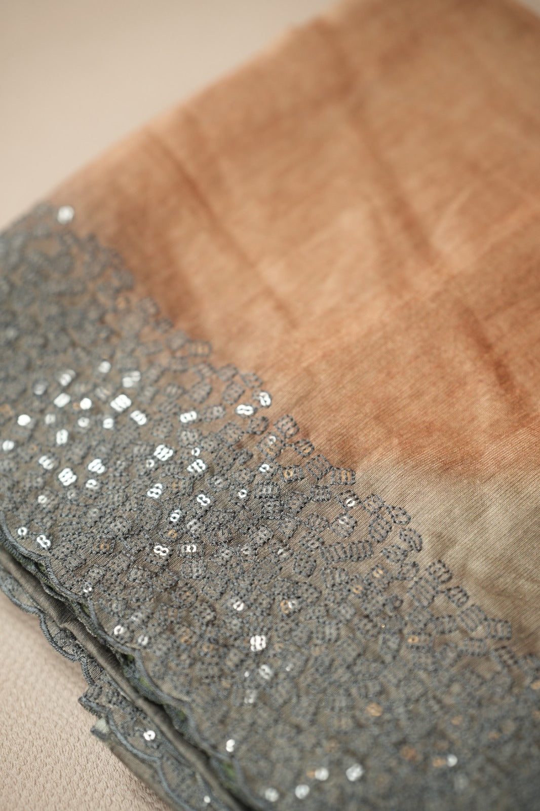 Semi Tussar Saree TSA5114