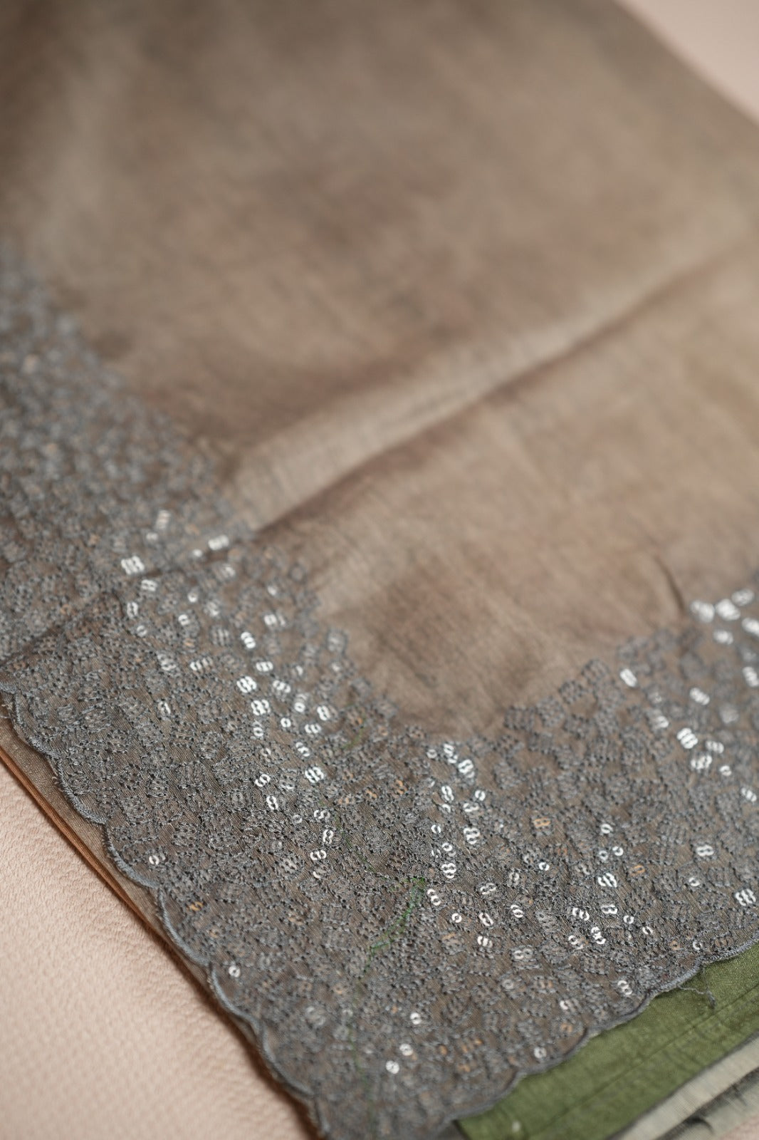 Semi Tussar Saree TSA5114