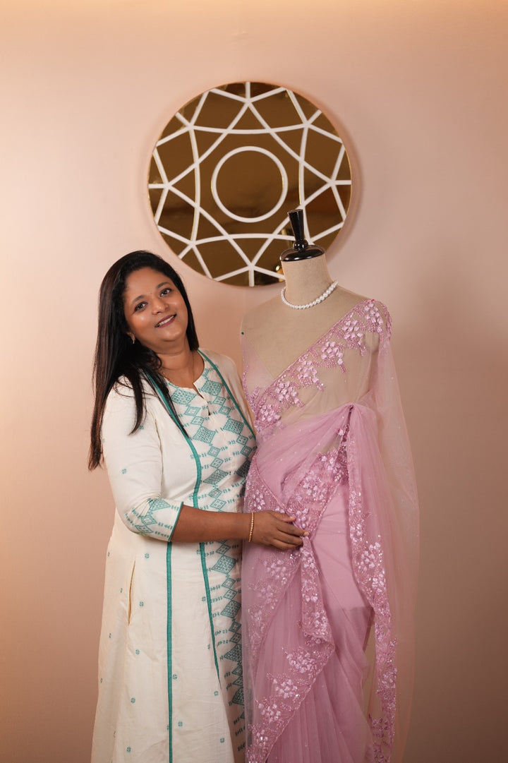 Net Saree TSA5113