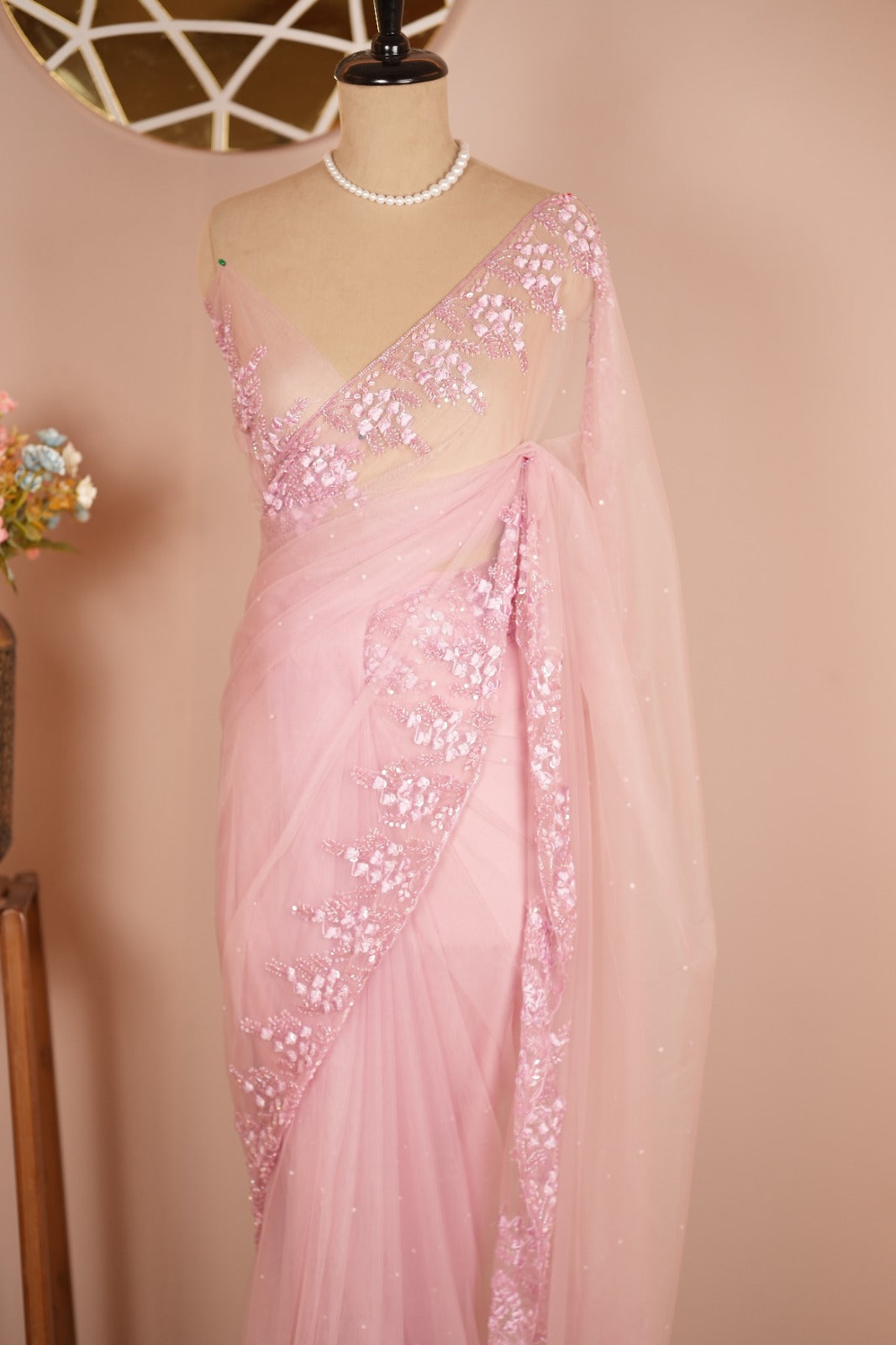 Net Saree TSA5113