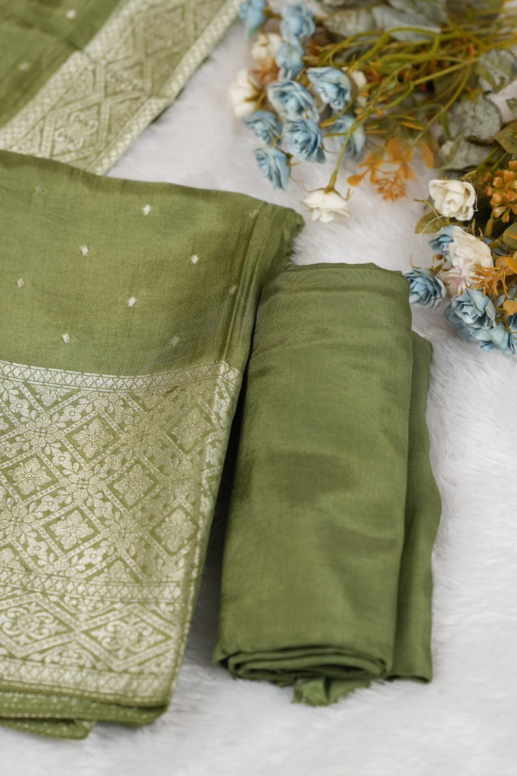 Semi Banarasi Salwar TSS0687