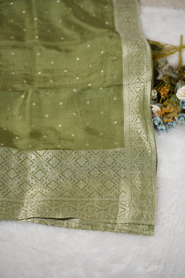 Semi Banarasi Salwar TSS0687