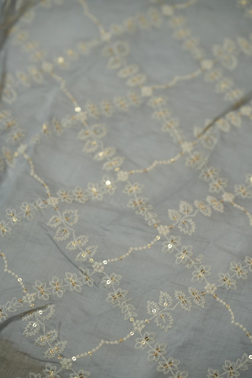 Mul Chanderi Material TRF5128