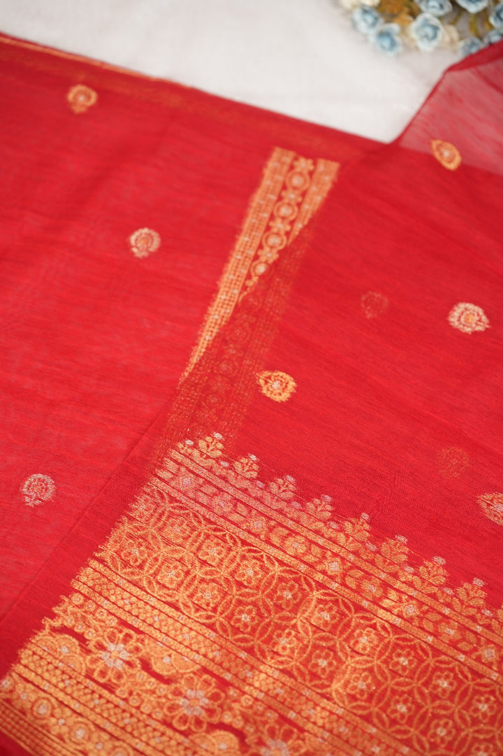 Semi Chanderi Salwar TSS5133