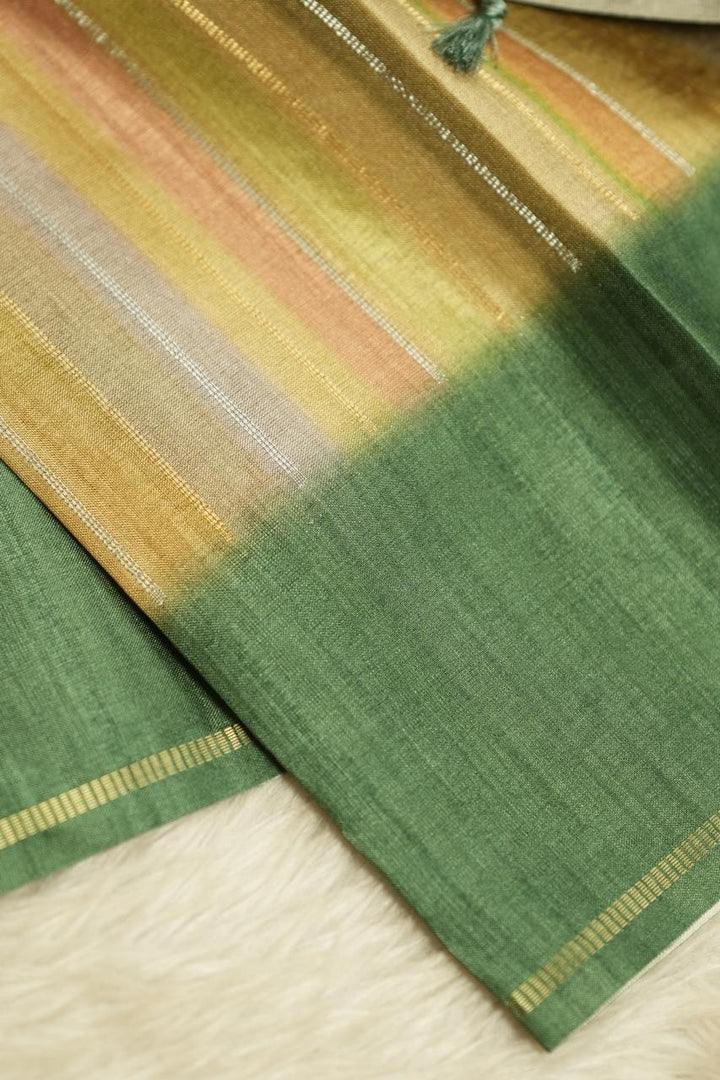 Semi Tussar Saree TSA5137
