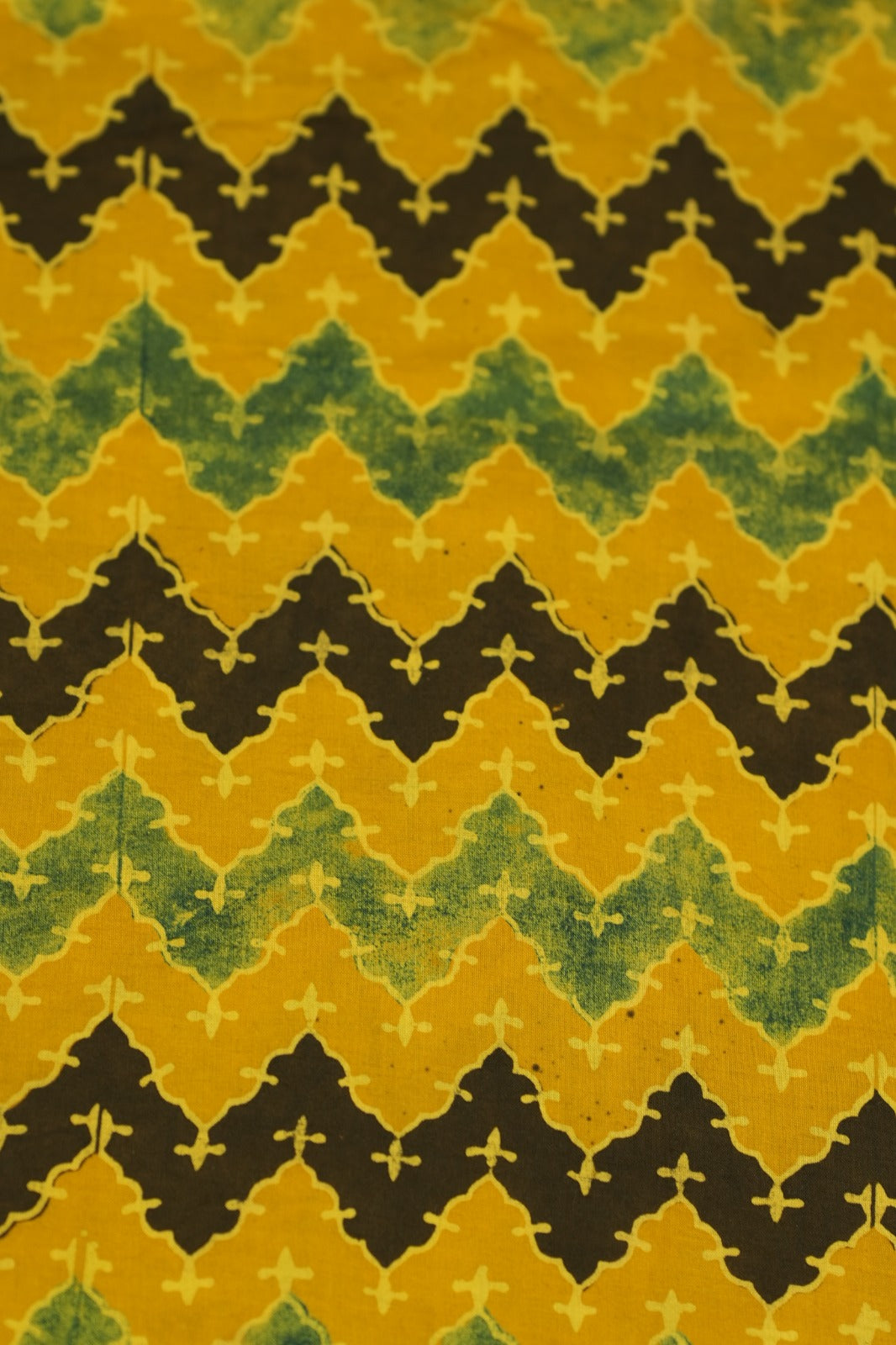 Pure Ajrakh Print Cotton Material TRF5140 - 3 Meter