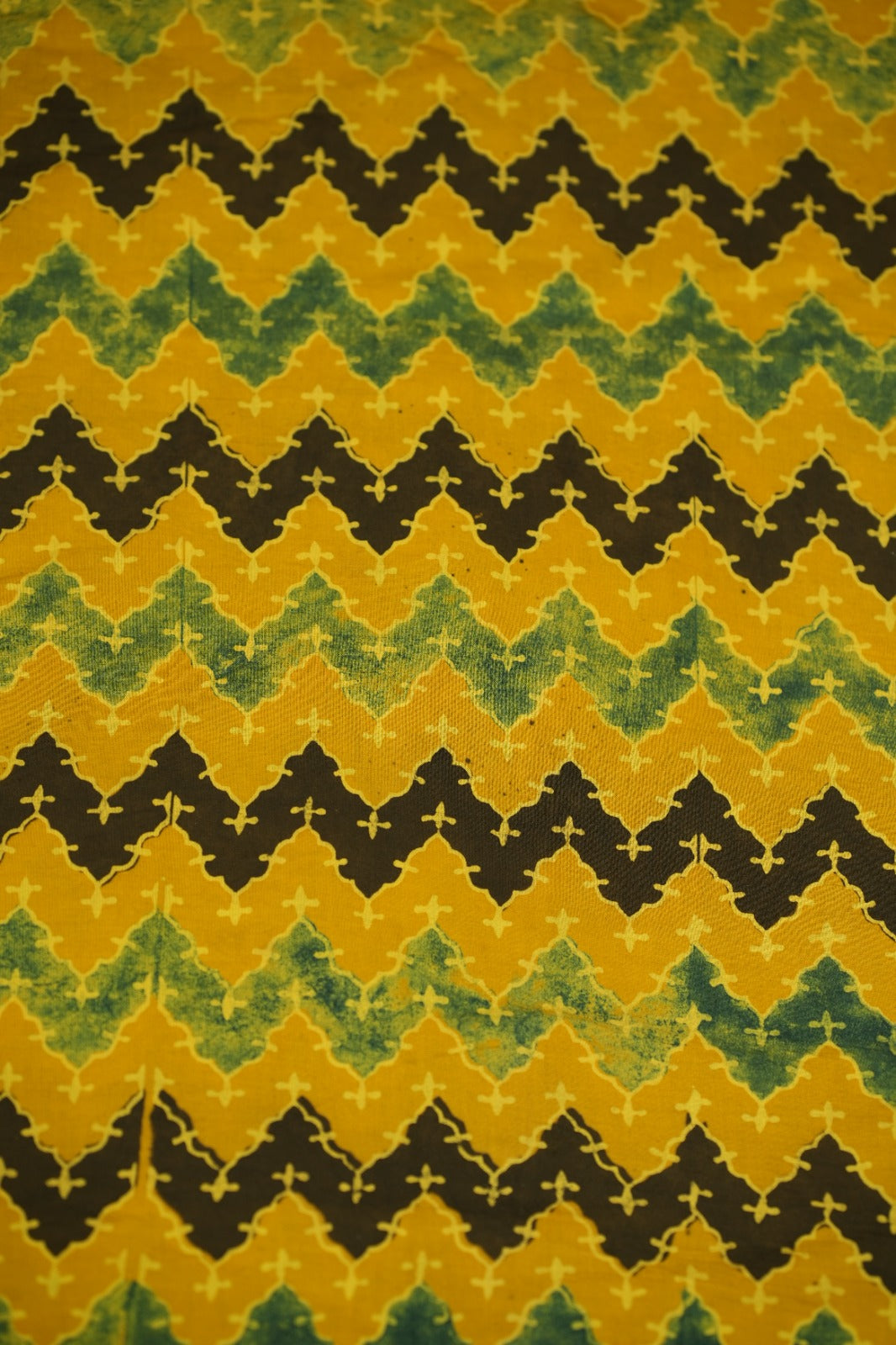 Pure Ajrakh Print Cotton Material TRF5140 - 3 Meter