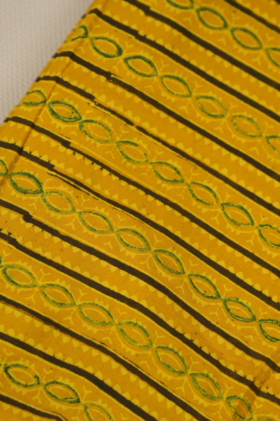 Pure Ajrakh Print Cotton Material TRF5140 - 3 Meter