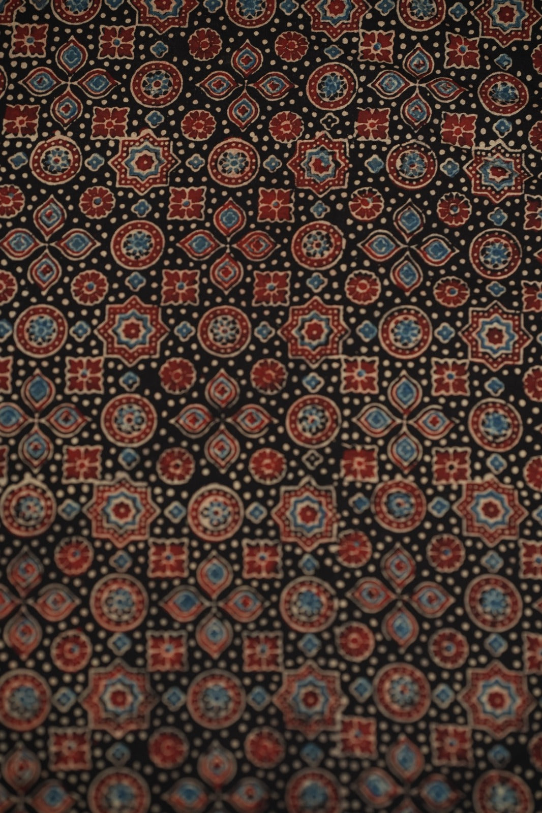 Pure Ajrakh Print Cotton Material TRF5140 - 2 Meter