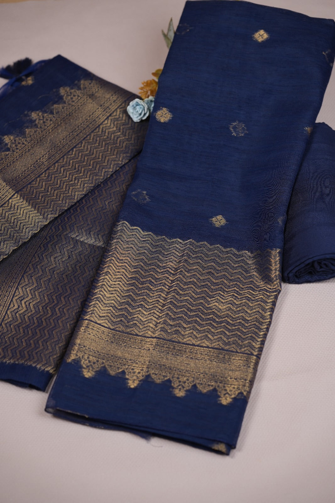 Semi Chanderi Salwar TSS0696